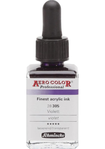 Aero Color Akrilik Mürekkep 28 ml 305 Violet