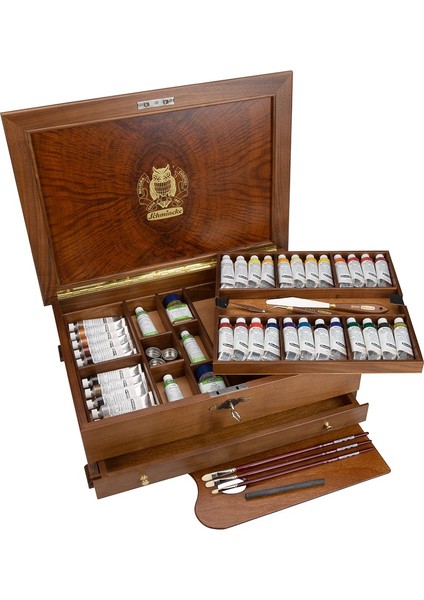Mussini Yağlı Boya Seti Ahşap Kutu 36 x 35 ml Tüp