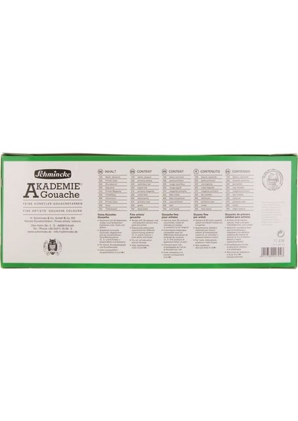 Akademie Guaj Boya Seti 10 x 60 ml