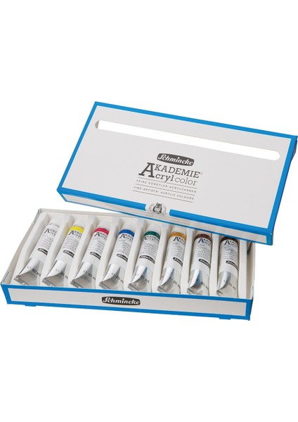 Akademie Akrilik Boya Seti 8 Renk x 20 ml