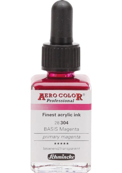 Aero Color Akrilik Mürekkep 28 ml 304 Primary Magenta
