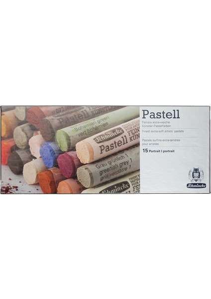 Soft Pastel Boya Seti 15 Renk Portrait Karton Kutu fiyatları