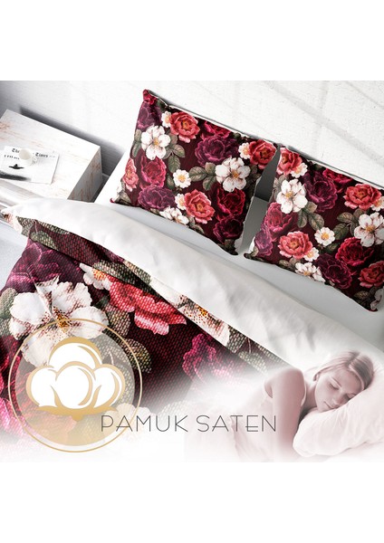 Goblen Dream 3D Pamuk Saten Çift Kişilik Nevresim Takımı