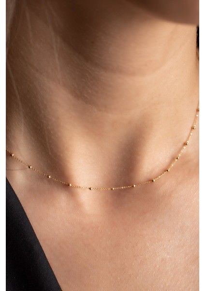 Dorica Toplu Minimal Altın Kolye modelleri