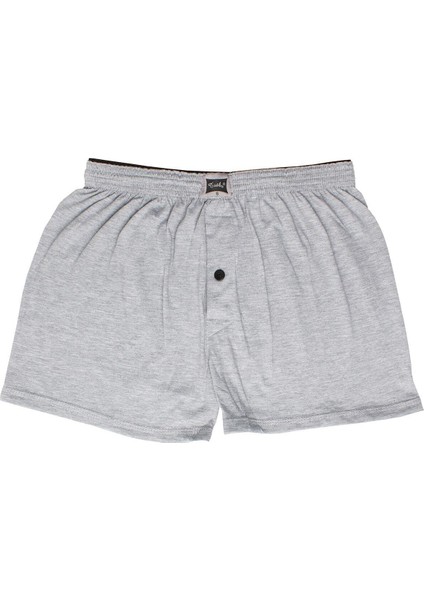 Erkek Penye Düz Boxer 4'lü