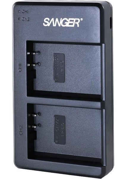 LP-E10 Canon Ikili USB Şarj Aleti