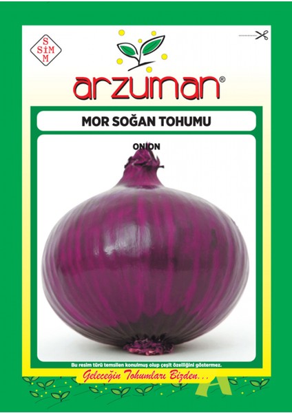 Mor Soğan Tohumu 5 gr Ort 1250 Ad Tohum