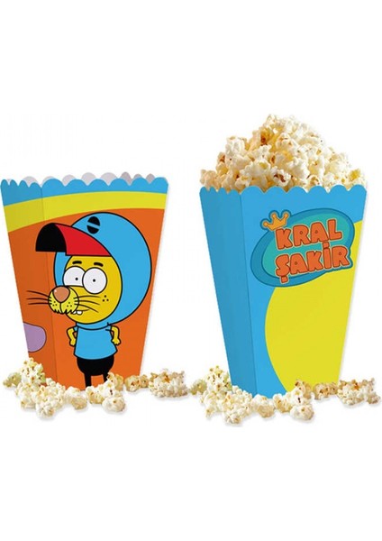 Kral Şakir Mısır (Popcorn) Kutusu 10'lu