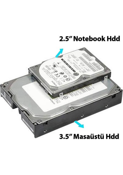 3.5''" USB 3.0 Harici Sata HDD Harddisk Kutusu