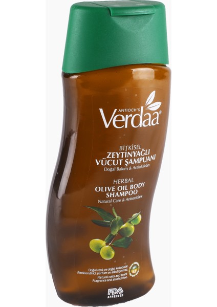 Bitkisel Zeytinyağlı Duş Jeli Şampuanı 300 ml