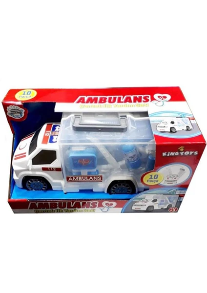 King Toys Çantalı Ambulans Kamyon