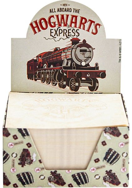 Küp Bloknot 9 x 9 cm Harry Potter Notluk Hogwarts Express modelleri