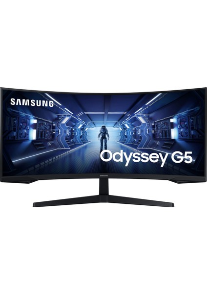 Odyssey G5 LC34G55TWWRXUF 34" 165Hz 1ms (HDMI+Display) FreeSync WQHD Curved LED Monitör