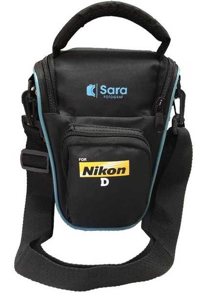 Nikon Için Dslr Üçgen Çanta Omuz Çantası D780 D3500 D850 D7500 D5600 D500 D749