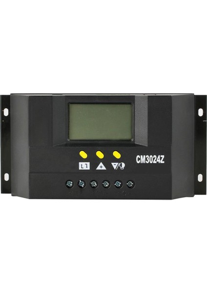 30A Pwm LCD 12V-24V Solar Şarj Regülatörü Regülatörü Paneli Pil Koruma