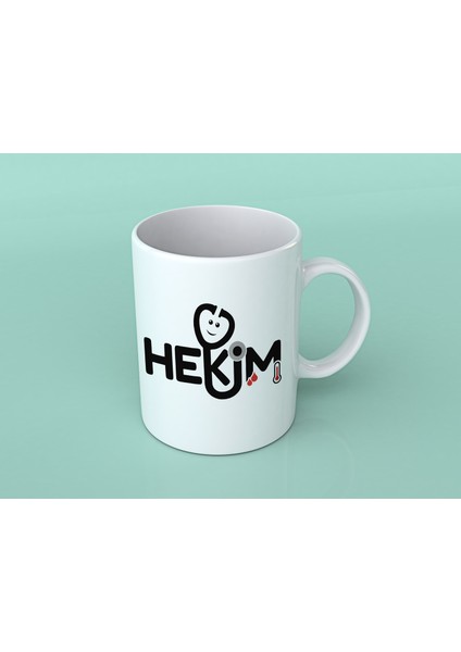 Baskılı Kupa Bardak Hekim