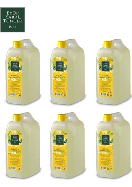 Limon Kolonya 6 x 1 lt