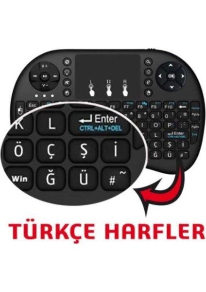 Air Akıllı Klavye Mouse Smart Akıllı Tv Uyumlu