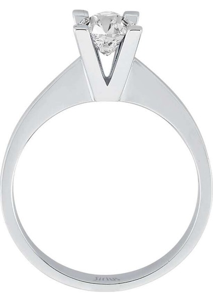 0,51 Karat Pırlanta Tektaş Yüzük 0417R0249 modelleri