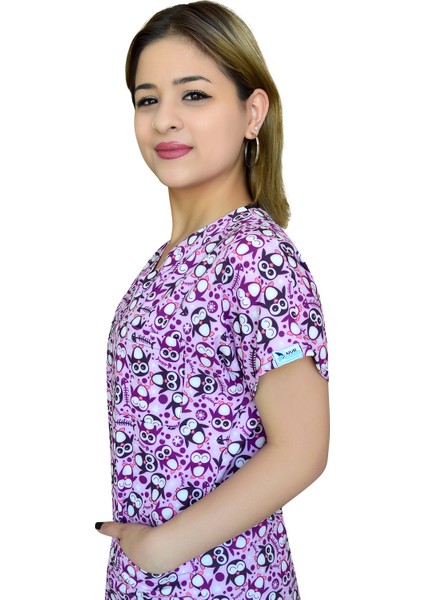 Neşeli Penguenler Temalı Unisex Likralı Üst Forma