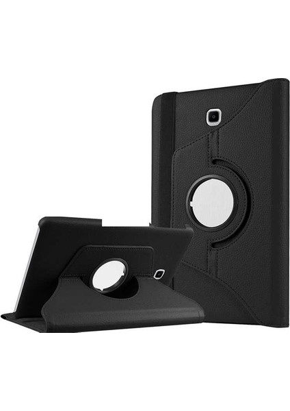 Samsung Galaxy T815 Uyumlu Kılıf (Tab S2 9.7) Standlı Pu-Leather Desing Siyah