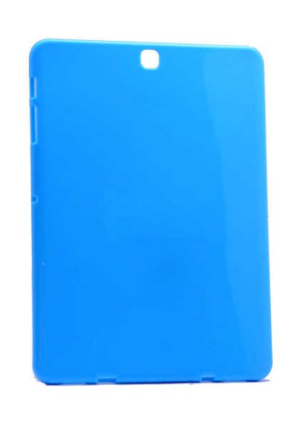 Samsung Galaxy T815 Uyumlu Kılıf Yumuşak ve Pürüzsüz Ultra Kalite Mavi