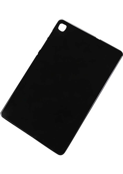 Samsung Galaxy T500 Uyumlu Kılıf Tab A7 10.4" Yumuşak ve Pürüzsüz Ultra Kalite Siyah