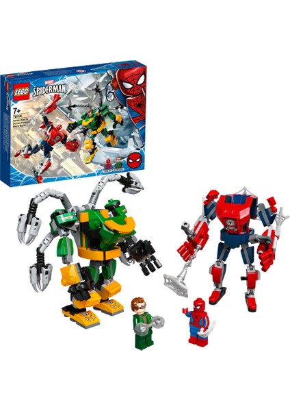 76198 LEGO Marvel Örümcek Adam: Örümcek Adam ve Doktor Oktopus Robot Savaşı