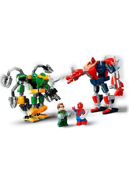 76198 LEGO Marvel Örümcek Adam: Örümcek Adam ve Doktor Oktopus Robot Savaşı