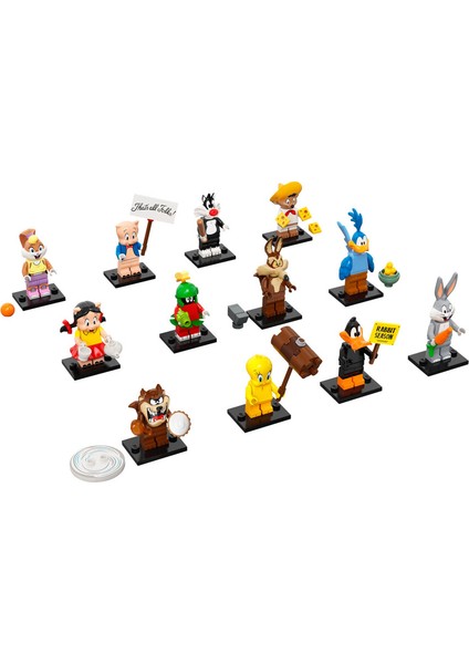 71030 LEGO Minifigures Looney Tunes (Kapalı Paket 1 Adet Minifigür)