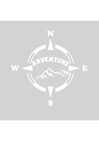 Adventure Pusula Off Road Oto Sticker