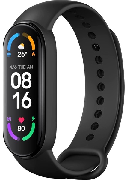 Mi Smart Band 6 - 1.56" Amoled Dokunmatik Ekran Akıllı Bileklik (Yurt Dışından)