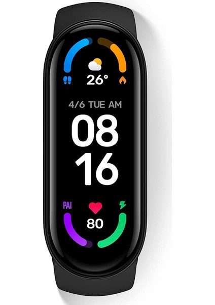 Mi Smart Band 6 - 1.56" Amoled Dokunmatik Ekran Akıllı Bileklik (Yurt Dışından)