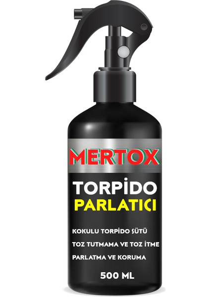 Otomobil Araç Araba Oto Temizlik ve Bakım Seti Oto Şampuanı Motor Temizleyici Torpido Parlatıcı Süt ve Lastik Parlatıcı 4X500ML