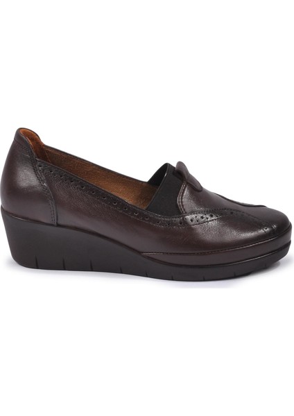 888 Kahve Kadın Hakiki Deri Günlük Ayakkabı fiyatları