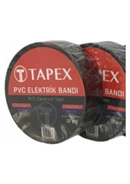 Elektrik Bandı Siyah (10 Lu Paket)