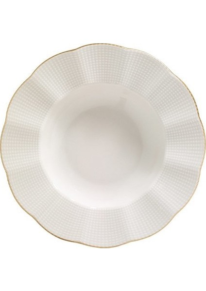 24 Parça Milena Krem Fileli Yemek Takımı modelleri