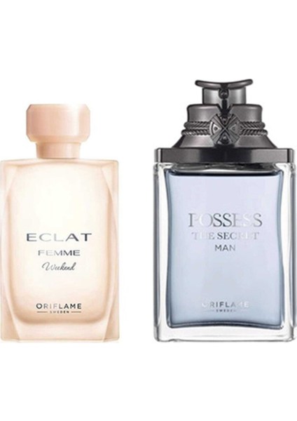 Eclat Femme Weekend Edt 50 ml Kadın Parfüm+ Possess The Secret Edp 75 ml Erkek Parfüm
