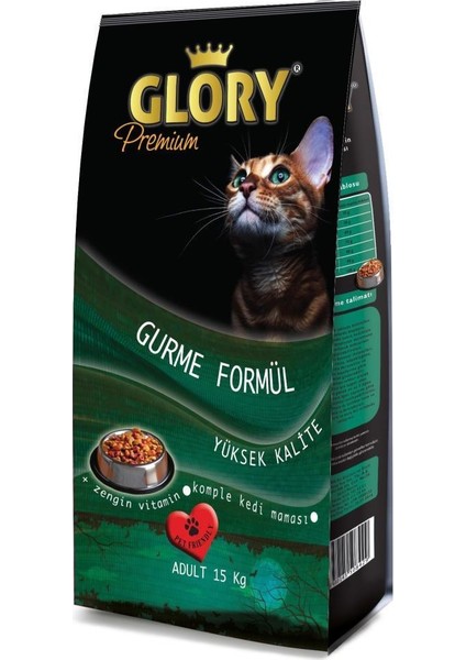 Premium Multicolour Karışık Renkli Yetişkin Kedi Maması 15 kg