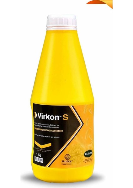 Refarm Virkon-S Geniş Spektrumlu Pet ve Ortam Dezenfektan 1kg