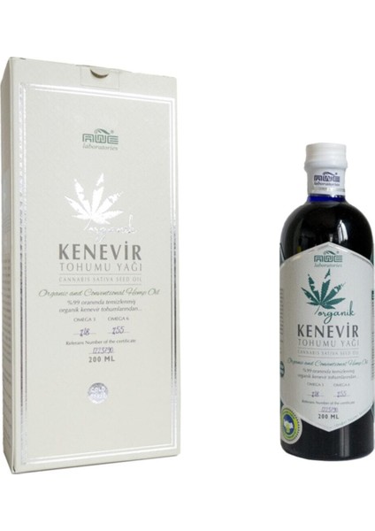 Laboratories Organik Kenevir Tohumu Yağı 200 ml fiyatları