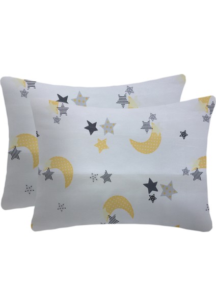 %100 Pamuklu Fermuarlı Yastık Kılıfı | 50X70 ( 2 Adet )