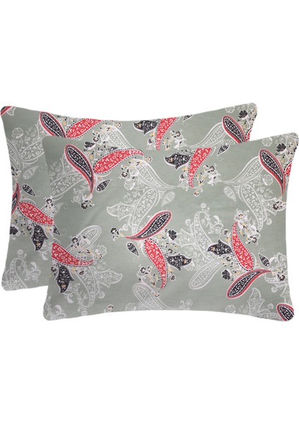 %100 Pamuklu Fermuarlı Yastık Kılıfı | 50X70 ( 2 Adet )