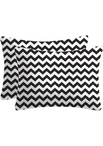 %100 Pamuklu Fermuarlı Yastık Kılıfı | 50X70 ( 2 Adet )