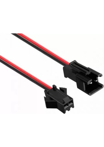 2 Pin Sm Jst Kablo 20 cm Erkek Dişi Takım Birlikte