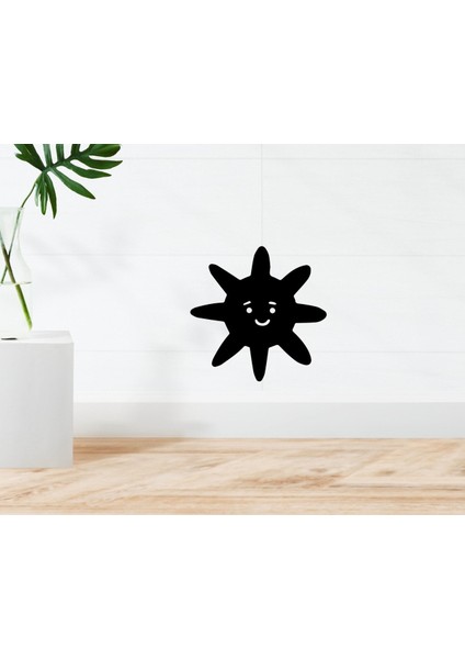 Gift Gülen Güneş Tasarımlı Duvar Sticker-1