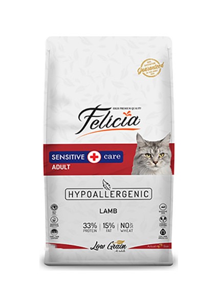 Az Tahıllı Kuzulu Yetişkin Kedi Maması 2 kg