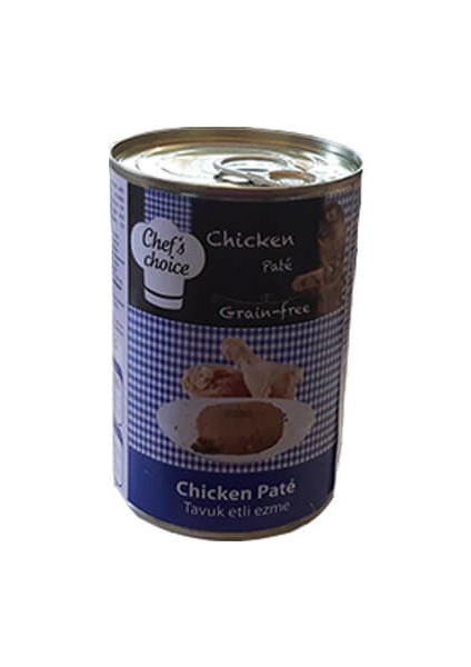 Kedi Tavuk Eti Ezme Konservesi 6X400 gr