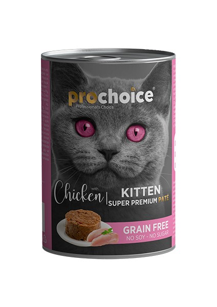 Kitten Tavuklu Yavru Kedi Konservesi 400 gr