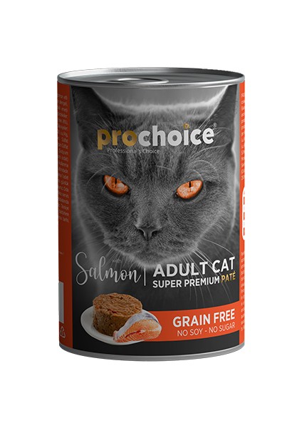 Pro Choice Adult Somonlu Yetişkin Kedi Konservesi 400 gr